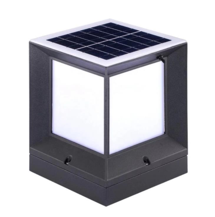 Outdoor modern gate fence light waterproof grass lawn park square garden lamp led wall lamp