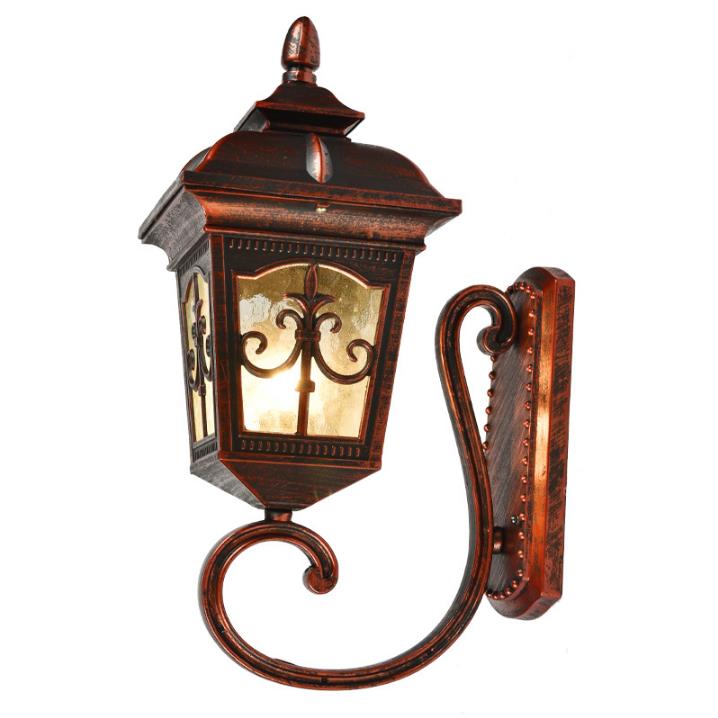 country style outdoor wall lamp waterproof large external wall lamp garden villa aisle corridor lamp