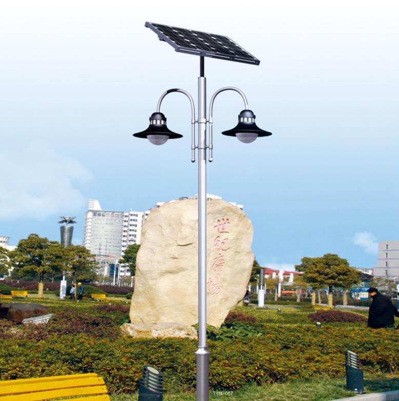 Solar street lamp, outdoor solar lamp, courtyard lamp