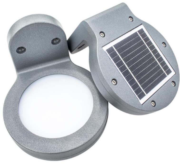 Solar outdoor lamp, garden wall lamp, villa entrance lamp, outdoor waterproof body induction lamp