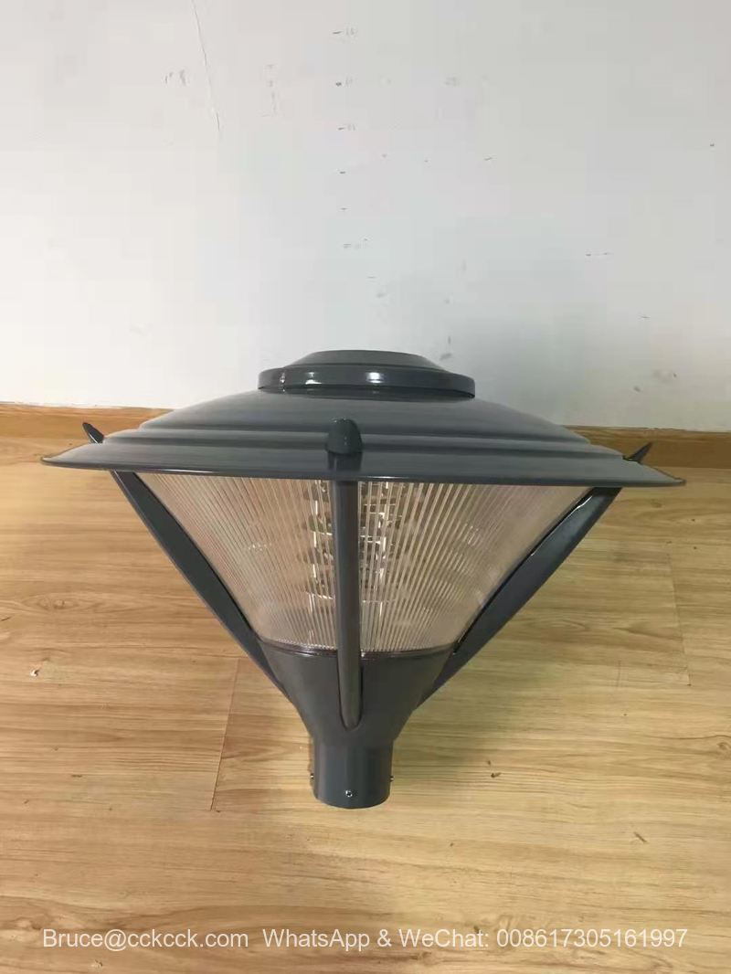 Lampa ghairdín láimhe barr tírdhreach lampa sráide seachtrach díolúine uisce