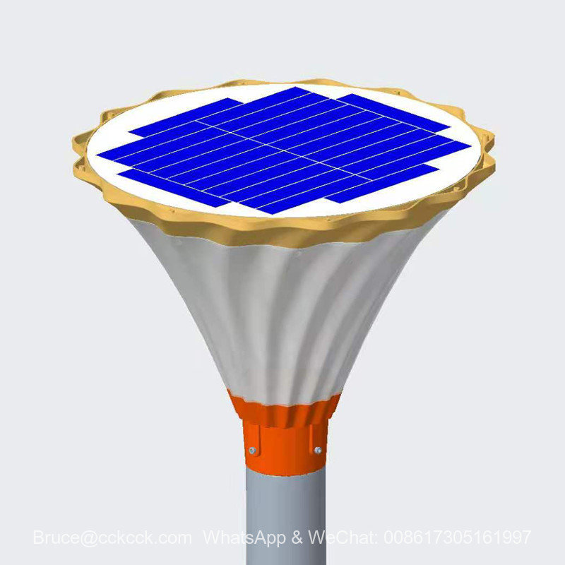 LED solar kaleidoscope solar garden lamp