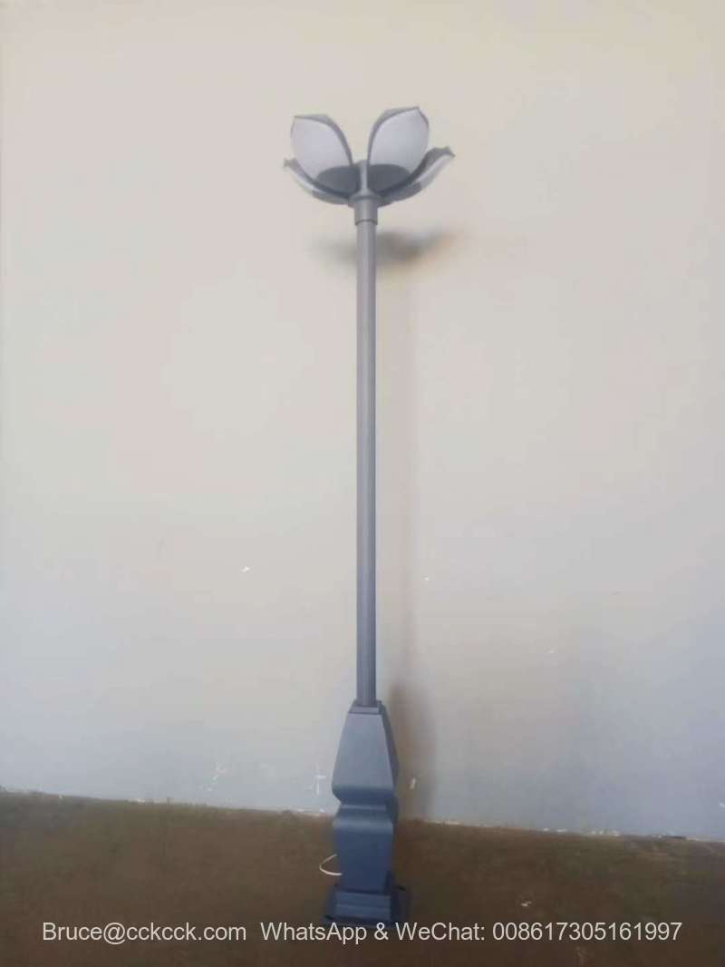 Led solar street lamp outside lamp cap lamp pole
