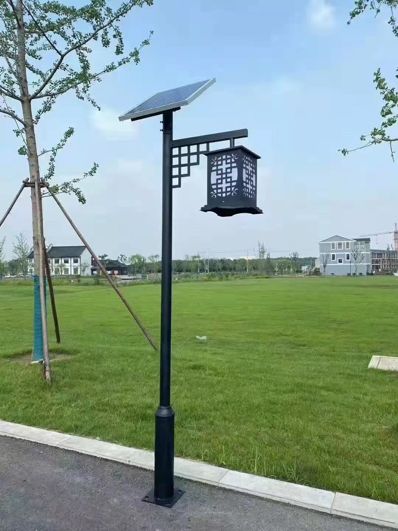 LED road lighting, street lamp pole