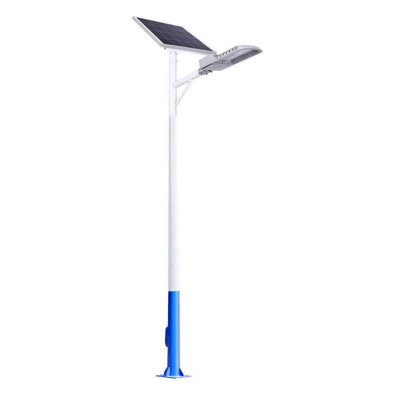 LED solar outdoor road lamp, lamp pole