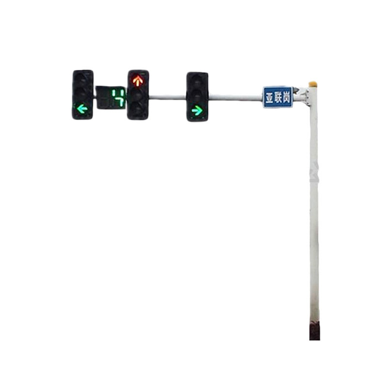 LED signal light pole, street light pole