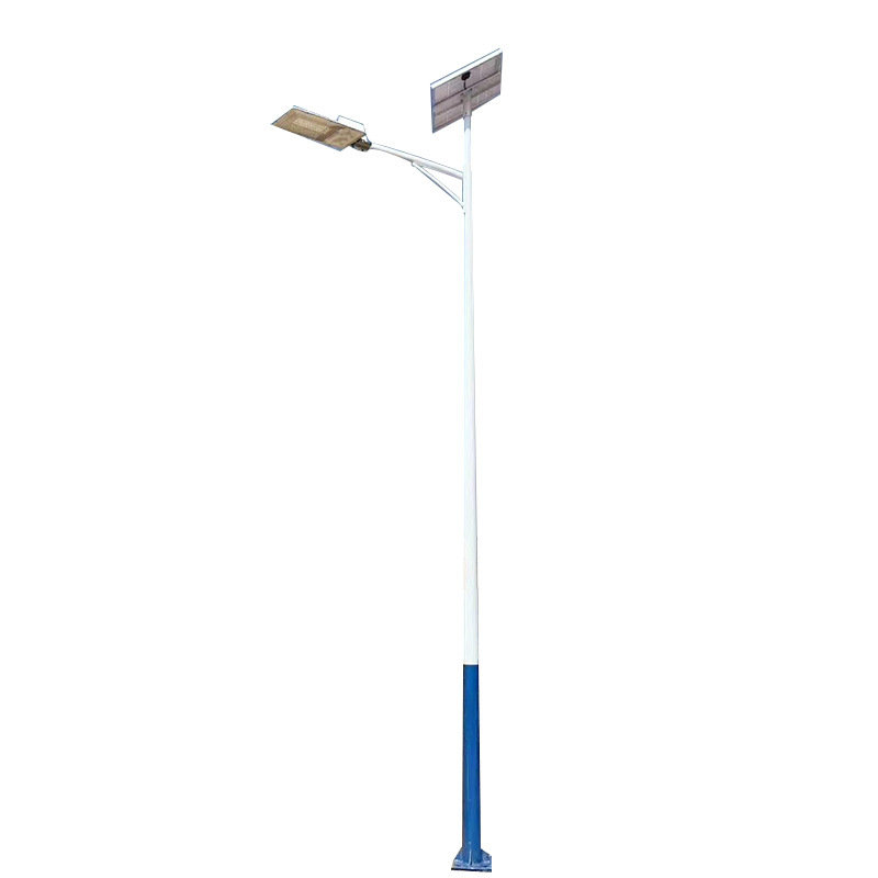 LED integrated street light pole, outdoor lighting
