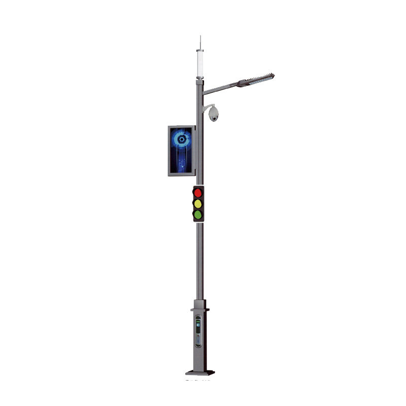 LED street lamp pole, smart street lamp
