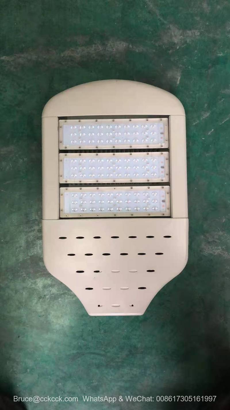 LED sol utomhus modul gatulampa hus kit