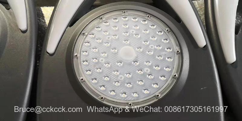 LED solar lamp holder