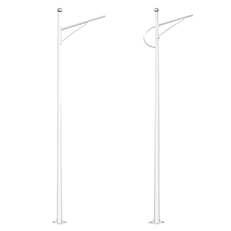 LED solar street lamp, double pole