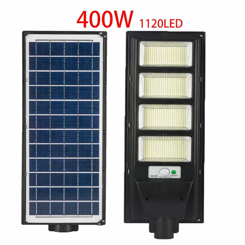 Split solar street lamp