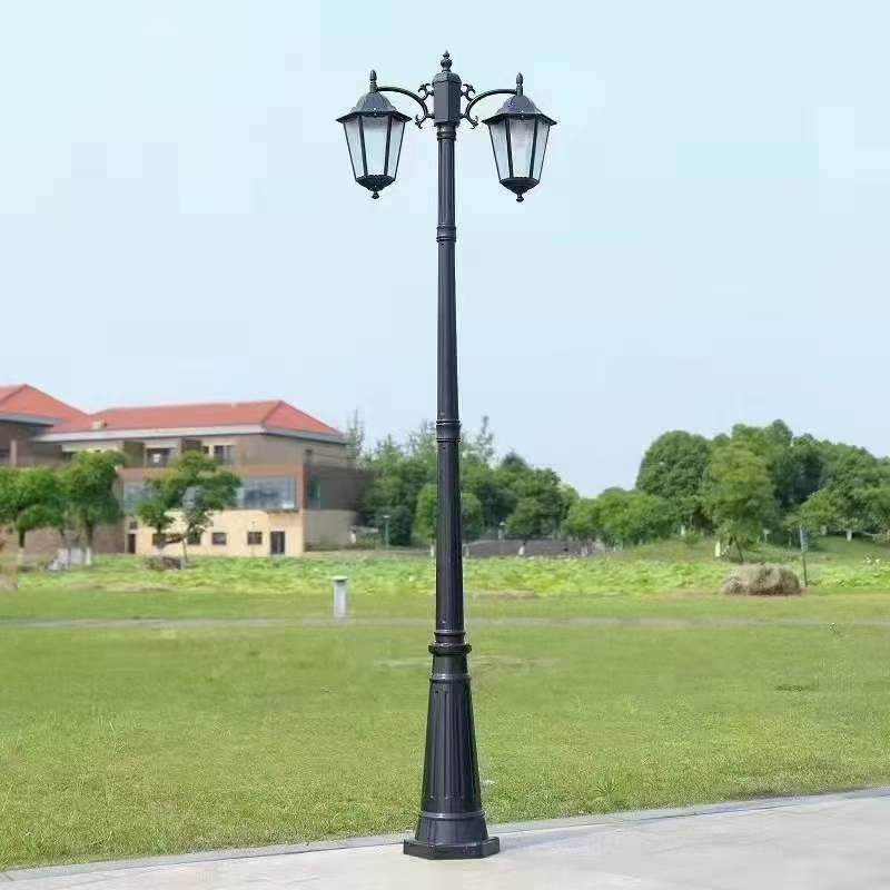 Lampa zewnętrzna LED, lampa ogrodowa w stylu europejskim