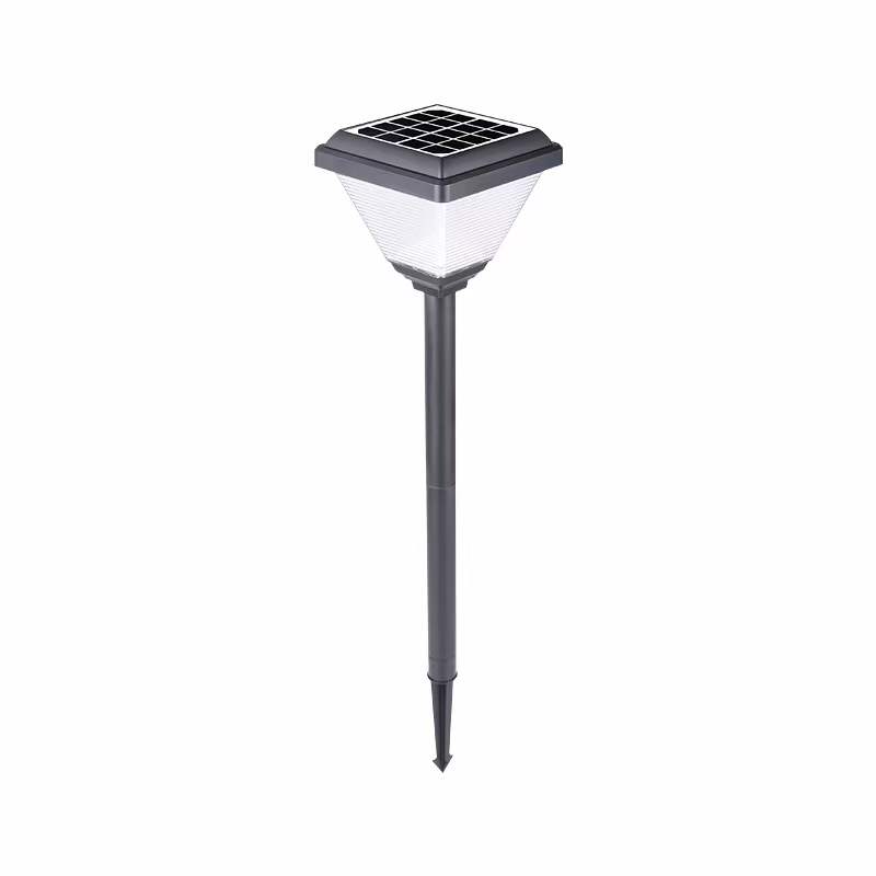 Small square lawn lamp