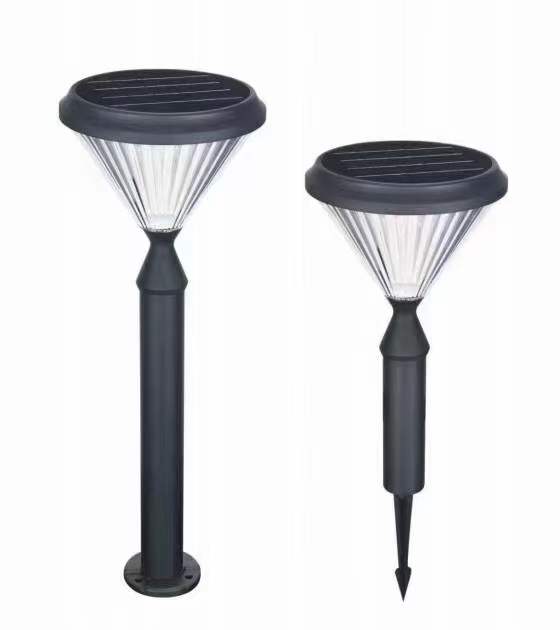 Hourglass electric garden lamp, lawn lamp