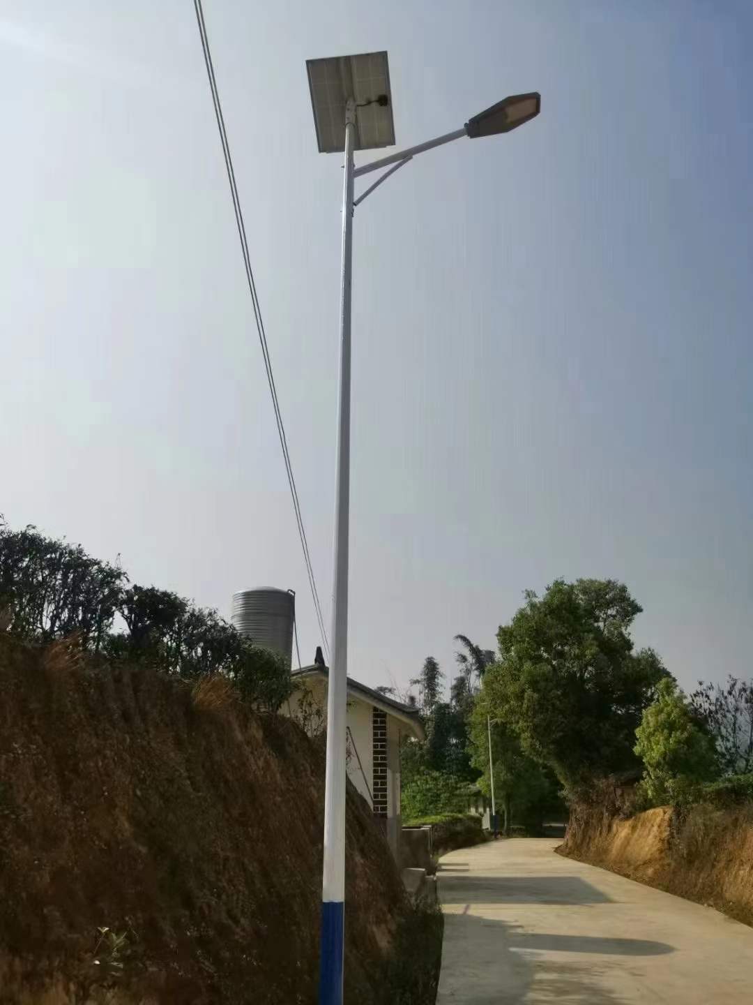 Solar street lamp, outdoor garden lamp