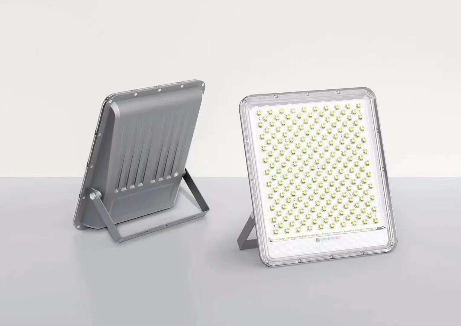 LED floodlight, solar energy