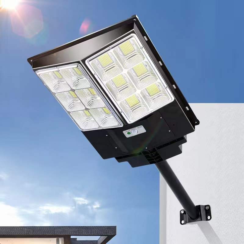 Lampă stradală solară integrată cu LED exterior