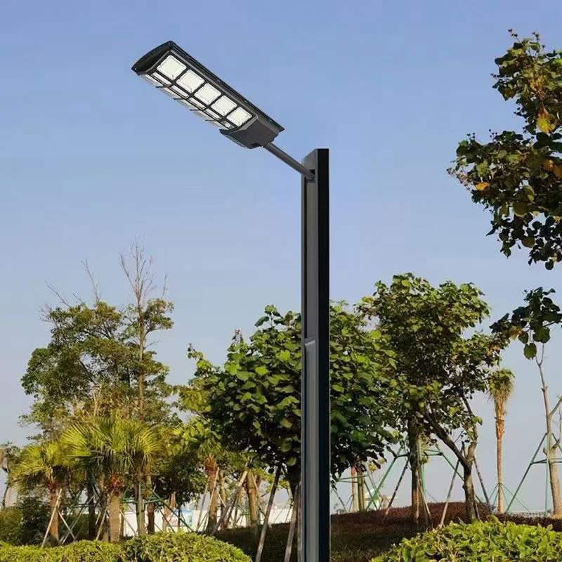 Farola solar dividida