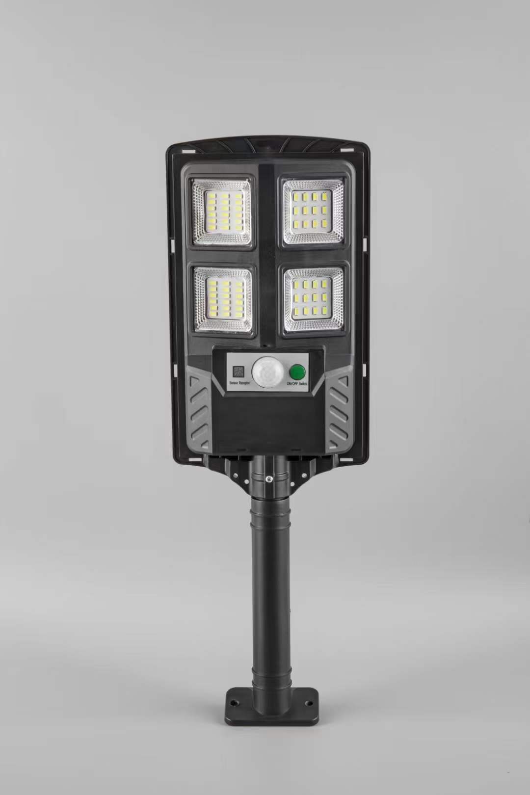 LED ao ar livre impermeável lâmpada de rua solar integrada lâmpada de rua