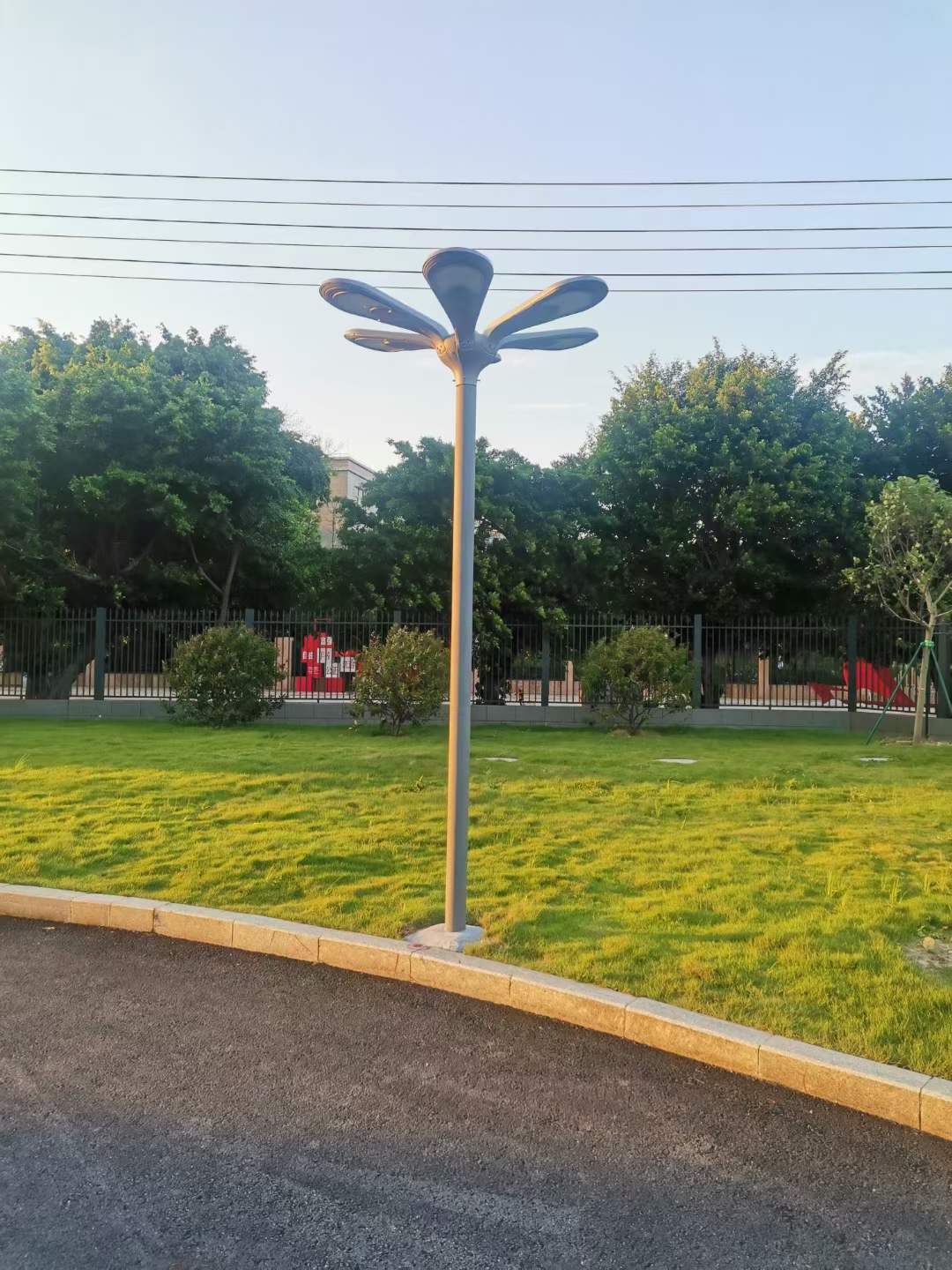 LED lumină de grădină cu pol înalt, lumină exterioară