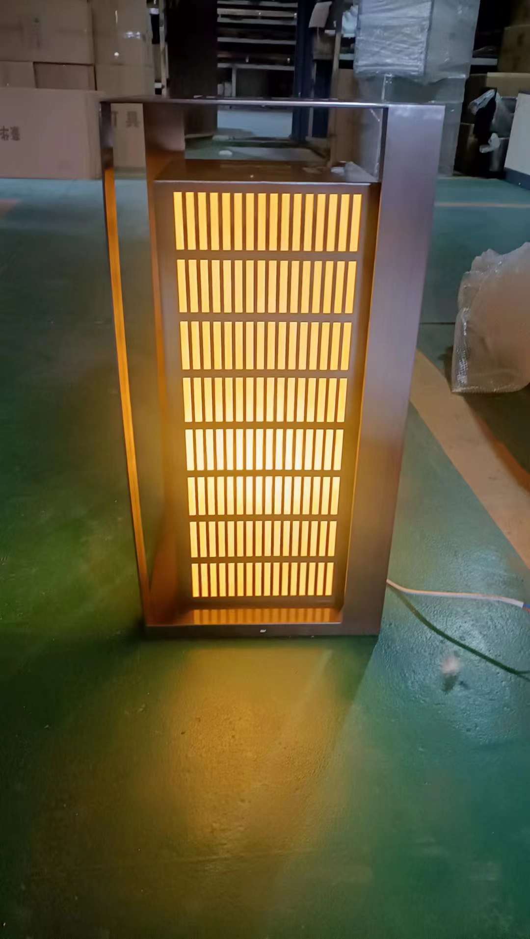 LED garðgarðlampa