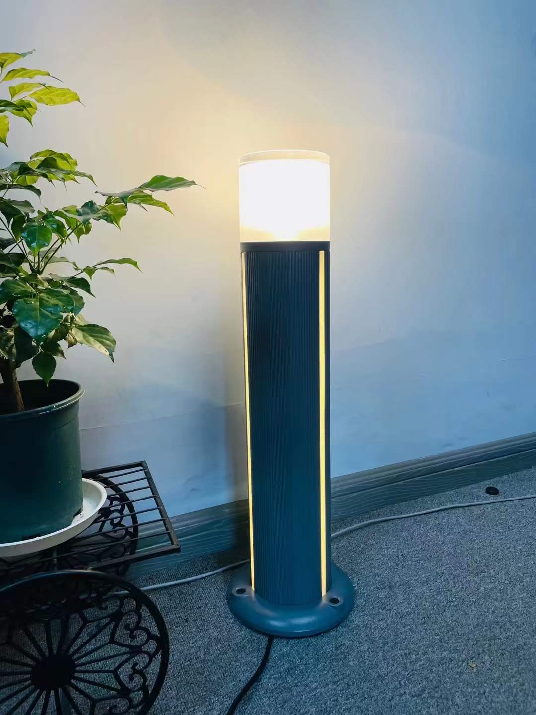 Lâmpada de coluna LED, lâmpada de estrada, lâmpada do pátio