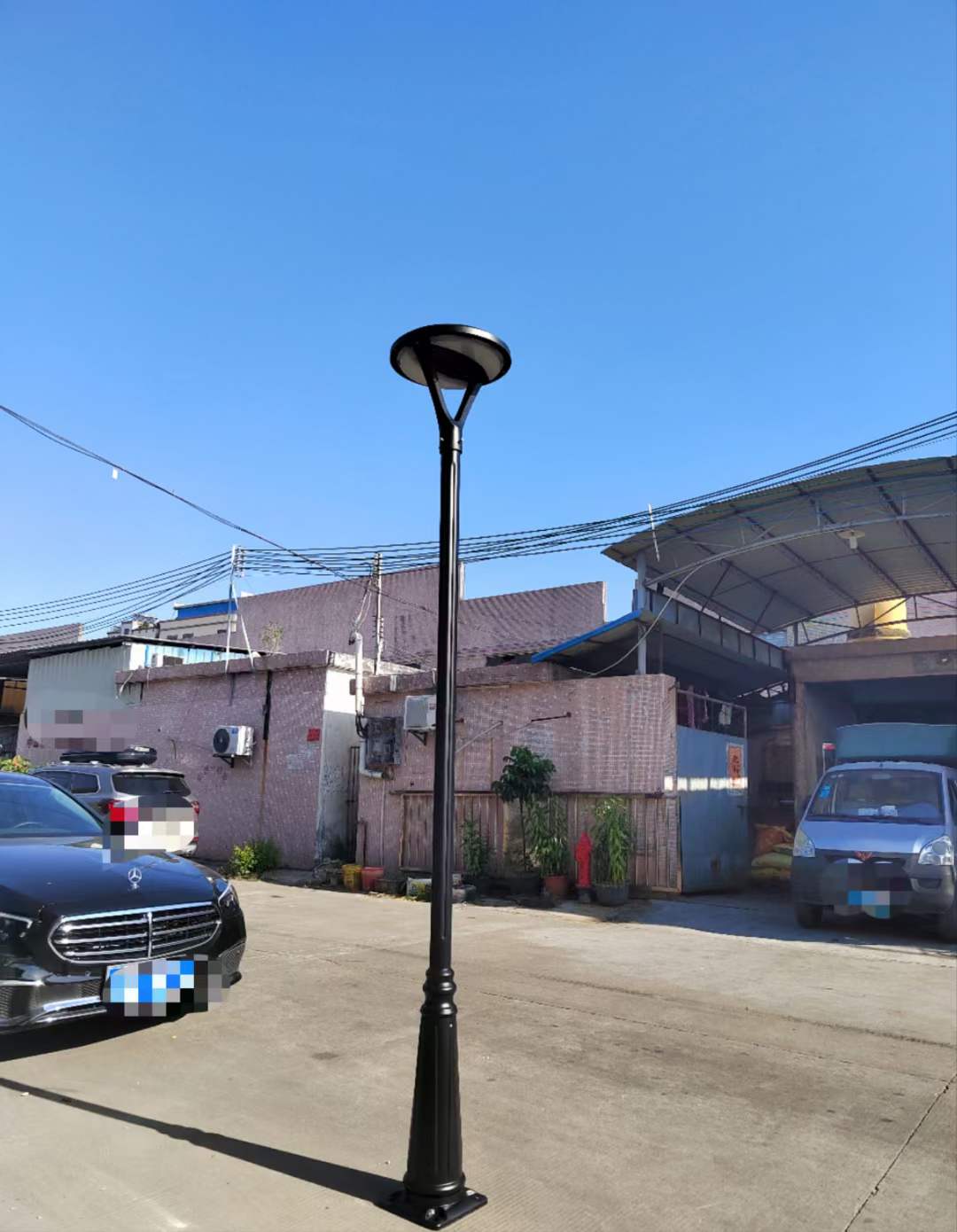 Solar outdoor street lamp courtyard lamp