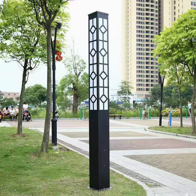 Solar project lamp, courtyard lamp, high pole lamp