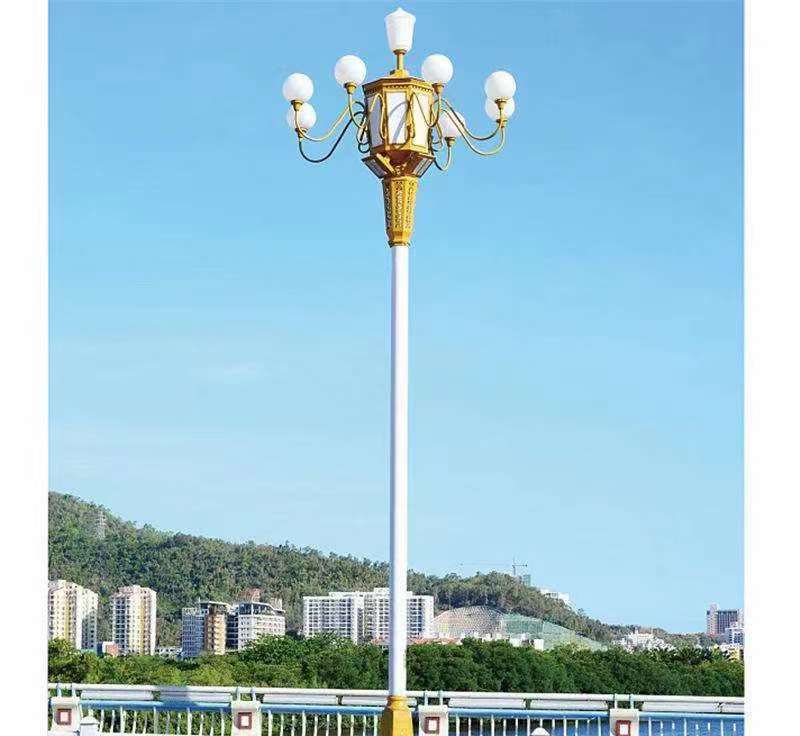 Lampada decorativa del lampione stradale di paesaggio all-aperto led