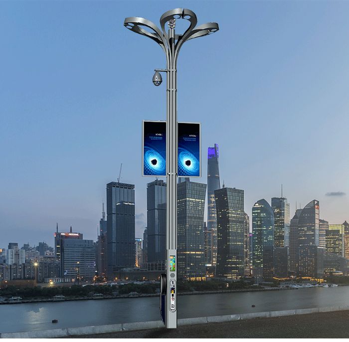 The manufacturer provides the overall scheme of smart street lamp design free of charge. 5g smart Magnolia Street lamp is in rapid quotation and joining