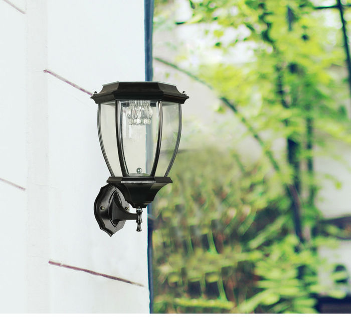 Europe Outdoor Solar wall lamp Villa Courtyard Home Retro wall lamp LED wall lamp New spot Wholesale