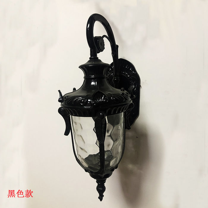 European waterproof American retro outdoor villa wall courtyard aisle balcony door corner outdoor ear wall lamp