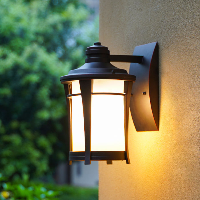 Vilă coridor european Lampă americană lampă de perete exterioară de casă lampă de colț interior coridor balcon lampă de curte lampă de exterior lampă de perete impermeabilă