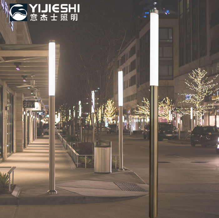 The manufacturer directly provides stainless steel led cylindrical courtyard lamp. The lighting column of 3M outdoor community garden park is customized