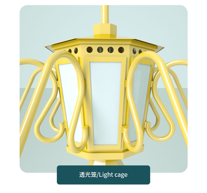 Lampada di paesaggio stradale quadrata della lampada di Zhonghua 8m 10m Stile cinese comunale LED all-aperto lampada di strada vista notturna