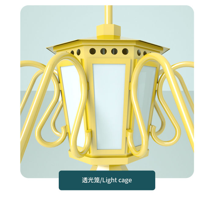 Square Zhonghua lamp road landscape lamp 8m 10m Chinese style municipal LED outside street lamp night view street lamp customization