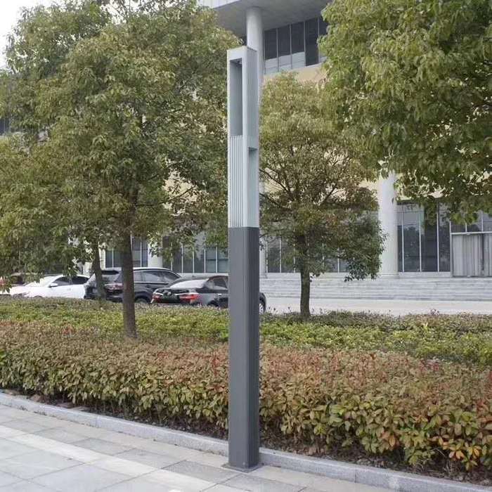 Basit modern outside court lamp door post lamp 3M 3.5m landscape lamp community garden square street lamp lawn lamp