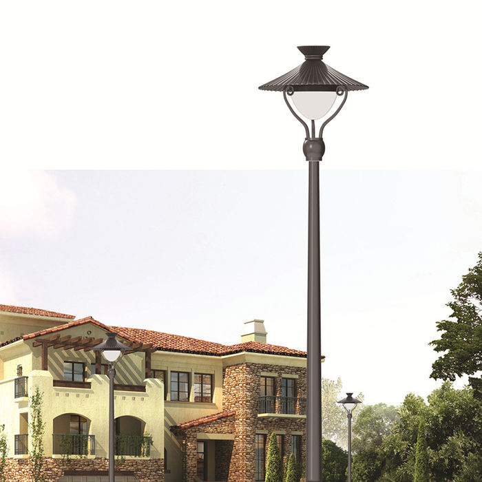 Ao ar livre solar LED pátio lâmpada paisagem lâmpada coluna lâmpada de rua 3M comunidade quadrado lâmpada exterior impermeável pátio lâmpada
