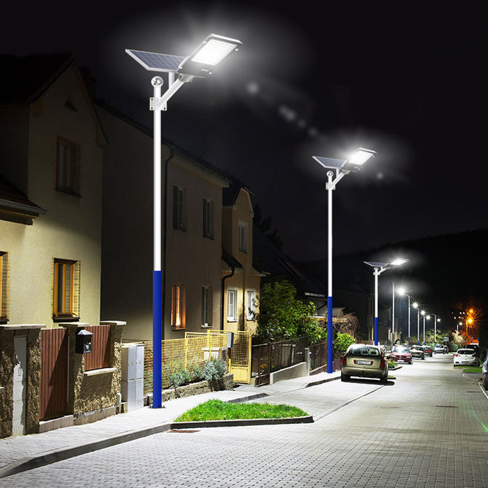 Sollampe ny landlig vejbelysning vandtæt udendørs gårdlampe nano gylden bønne projekt led gadelampe