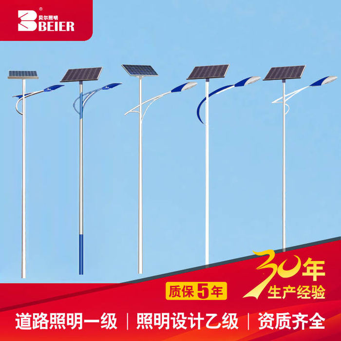 Solar street lamp outdoor new rural construction 6m solar street lamp Township Road project construction street lamp