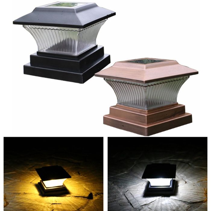 Solar lamp column head lamp enclosure door post sub lamp outdoor landscape decoration garden courtyard lamp villa European waterproof