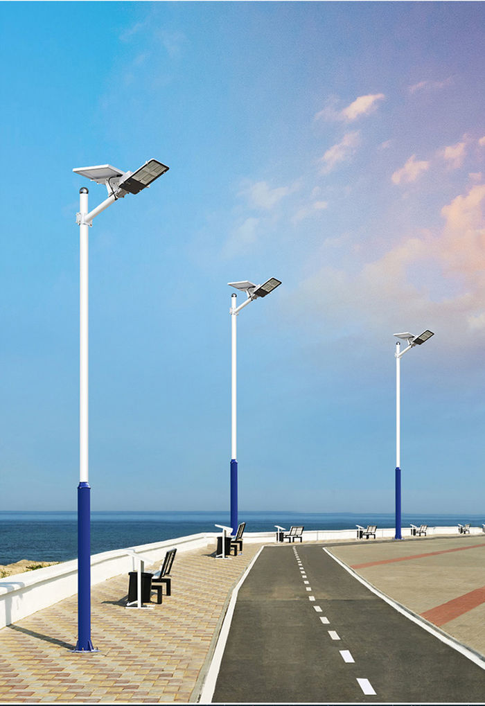 LED zonne straatlamp fabrikant outdoor villa nieuwe landelijke weg binnenplaats lamp geïntegreerde waterdichte straatlamp huishouden