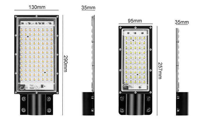 LED cesta osvjetljavanja izvan vode nepotrebne ulične lampe za novu ruralnu građevinsku energiju uštedljivosti projekcijske lampe osvjetljene kvadratne zajednice 50W