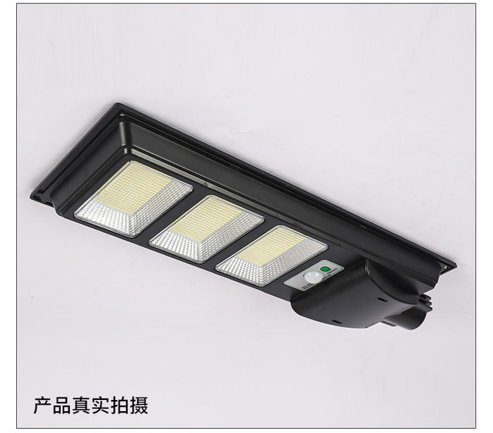 Manufacturer wholesale solar integrated street lamp human body induction belt remote control timing outdoor courtyard lamp