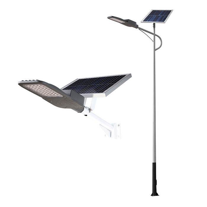Gyári közvetlen értékesítés nagykereskedelmi vidéki kültéri útvilágítás LED napelemes fény mérnöki udvari utcai lámpa