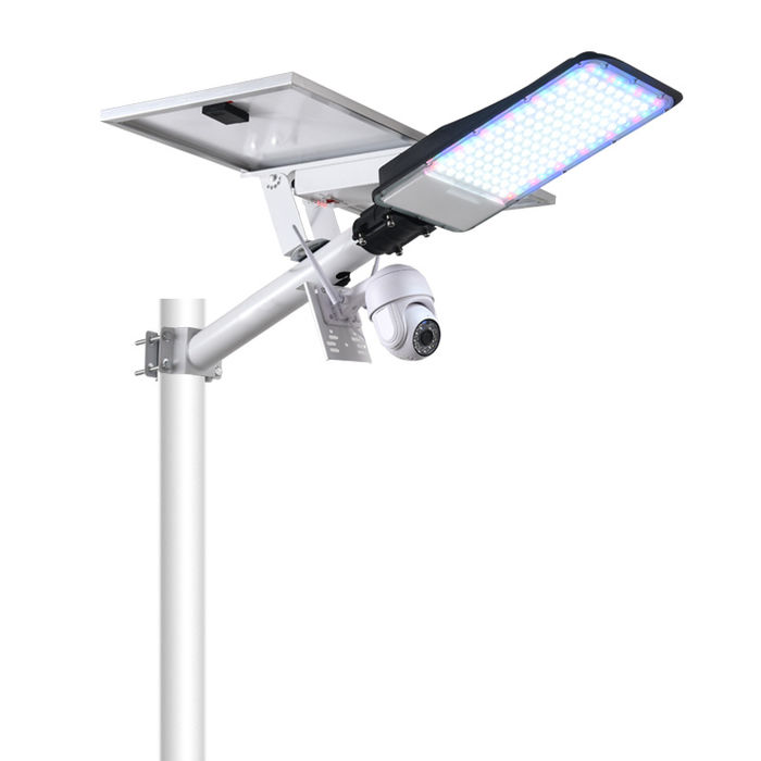 Solar garden lamp outdoor HD night vision surveillance camera 4G WiFi version household villa lighting street lamp