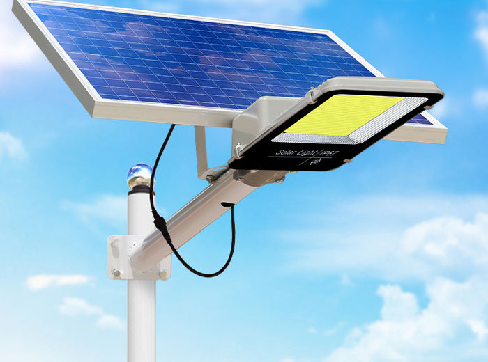 Lámpara solar al aire libre patio lámpara de calle doméstica a prueba de agua super iluminación LED de alta potencia