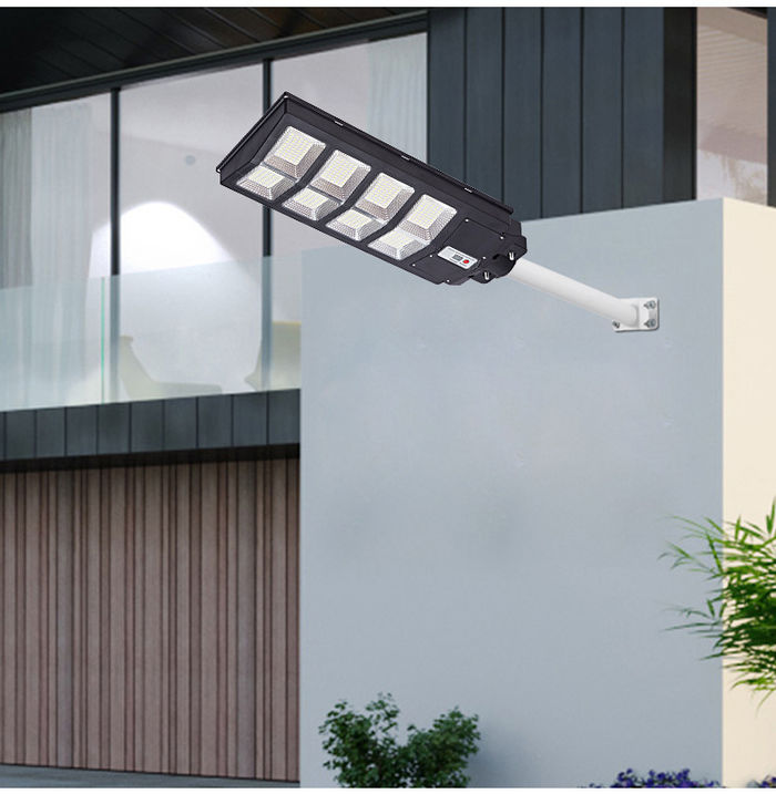 Solar street lamp integrated light control street lamp LED solar courtyard lamp radar induction lighting remote control street lamp