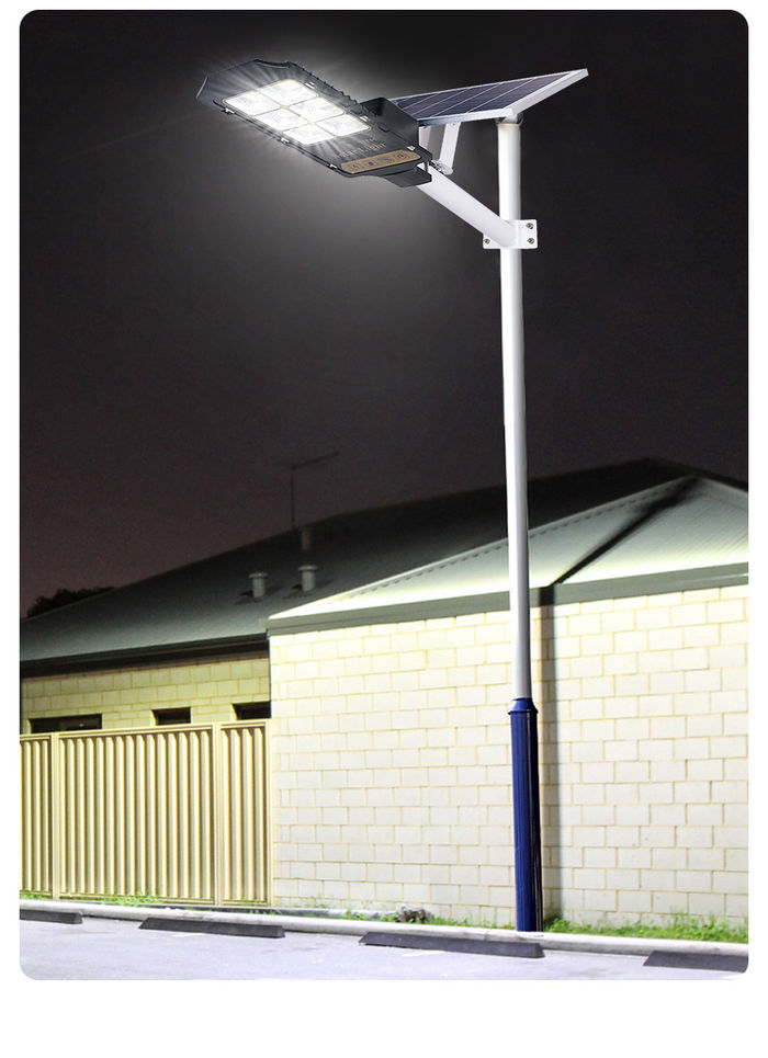 Zonne straatlampkap gespleten type openlucht helder licht gecontroleerde waterdichte binnenplaats lamp LED nieuwe landelijke zonne straatlamp